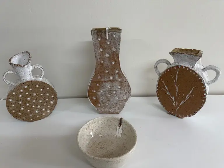 ceramics, hand building, decorated earthenware